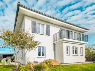 Fertighaus Suro von Fingerhut Haus Schlüsselfertig ab 605649€, Stadtvilla Außenansicht 5