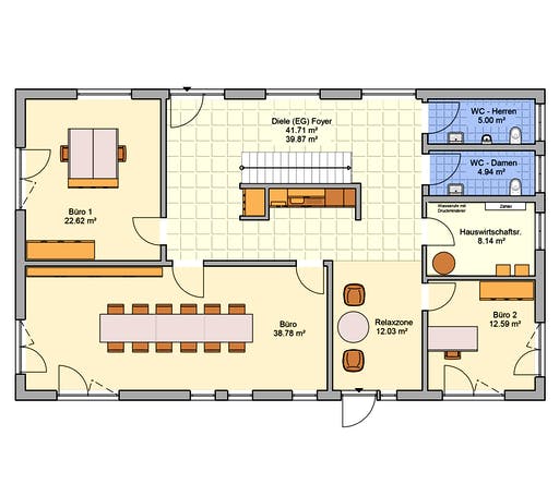 Fertighaus Tasko von Fingerhut Haus Schlüsselfertig ab 883412€, Pultdachhaus Grundriss 1