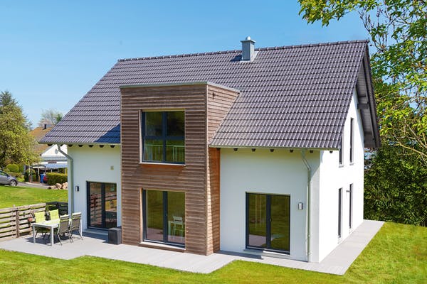 Modernes Fertighaus von Fingerhut Haus