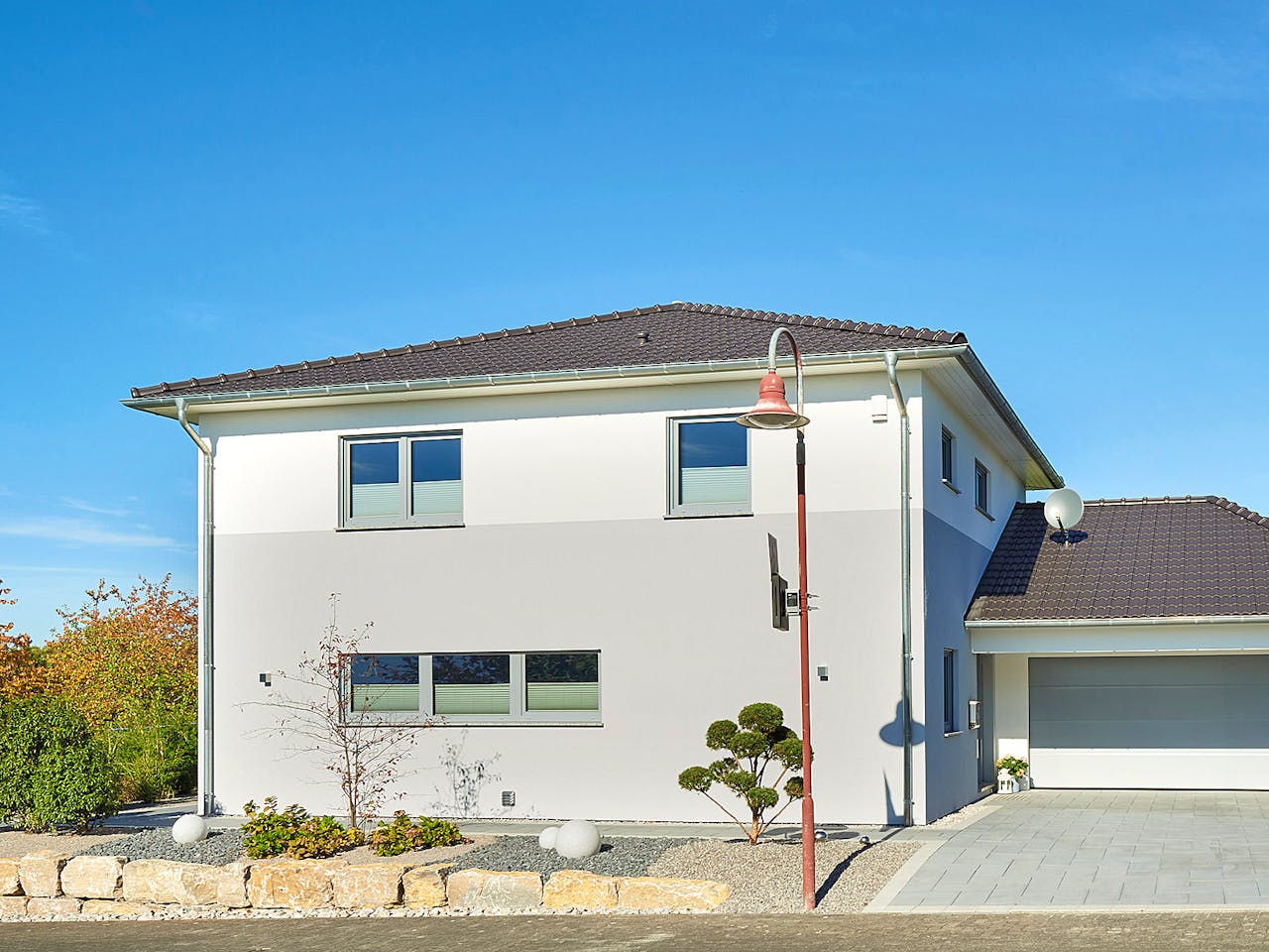 Fertighaus Tero von Fingerhut Haus Schlüsselfertig ab 464815€, Stadtvilla Außenansicht 1