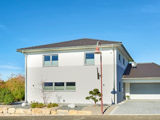 Fertighaus Tero von Fingerhut Haus Schlüsselfertig ab 464815€, Stadtvilla Außenansicht 2