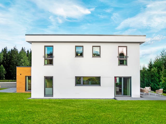 Fertighaus Vilago - MH Neunkhausen von Fingerhut Haus Schlüsselfertig ab 634664€, Cubushaus Außenansicht 4