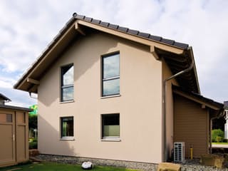 Fertighaus FINO 320 B - MH München-Poing von FingerHaus, Satteldach-Klassiker Außenansicht 5