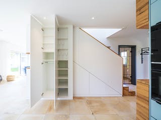 Fertighaus Musterhaus CasaMina von FischerHaus Schlüsselfertig ab 546490€, Satteldach-Klassiker Innenansicht 2