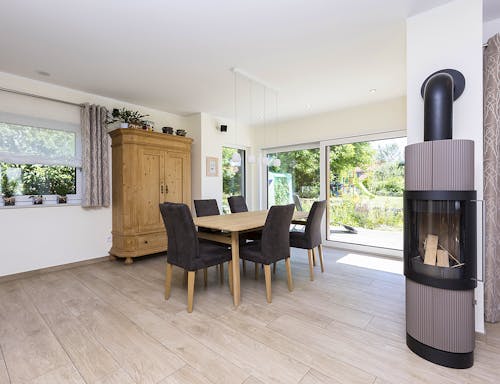 Fertighaus Modern 210 von FischerHaus Schlüsselfertig ab 526396€, Satteldach-Klassiker Innenansicht 1