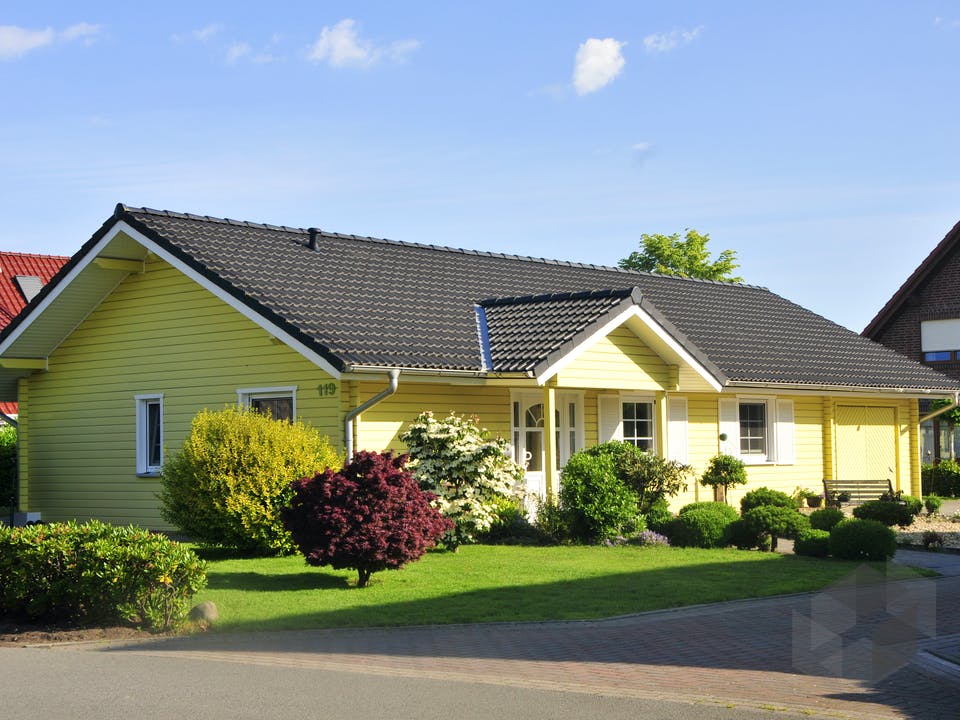 Skagen mit Garage von Fjorborg Außenansicht