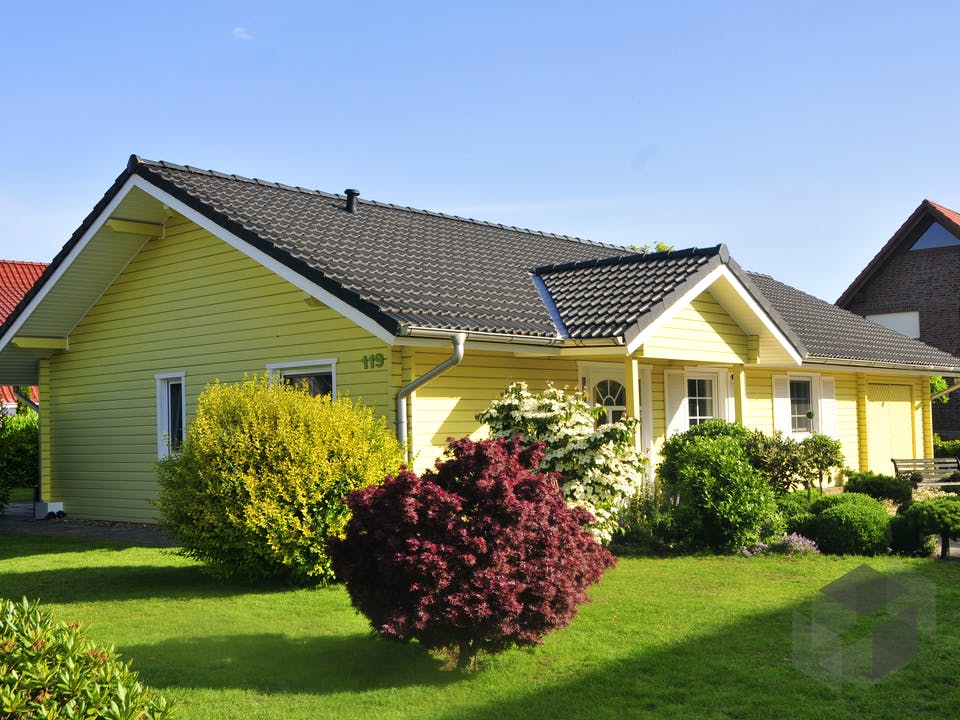 Skagen mit Garage von Fjorborg Außenansicht