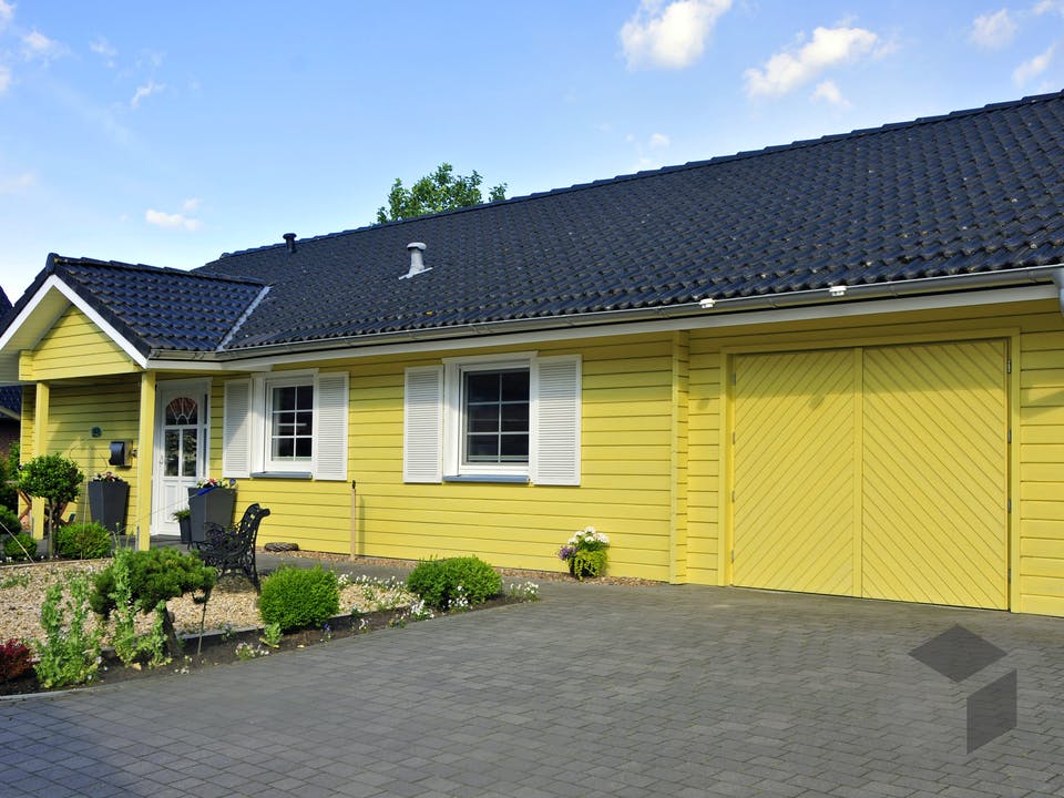 Skagen mit Garage von Fjorborg Außenansicht