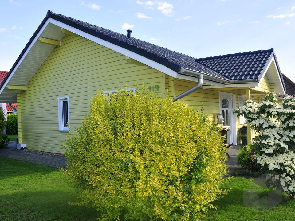 Skagen mit Garage von Fjorborg Außenansicht