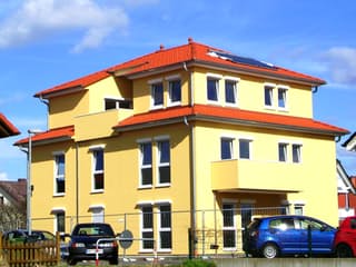 Fertighaus FK 16 - Kundenhaus von Frick, Stadtvilla Außenansicht 1