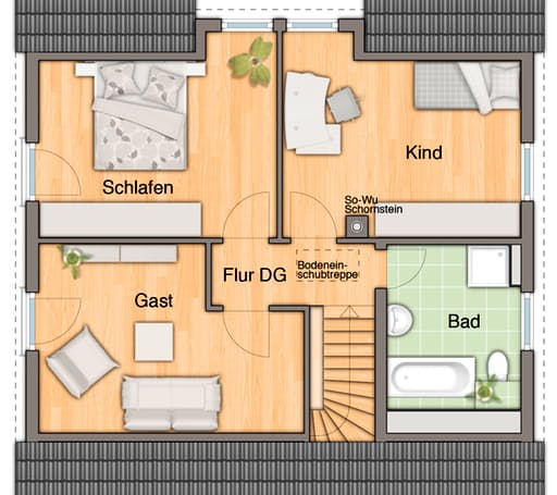Flair 125 - Trend floor_plans 0