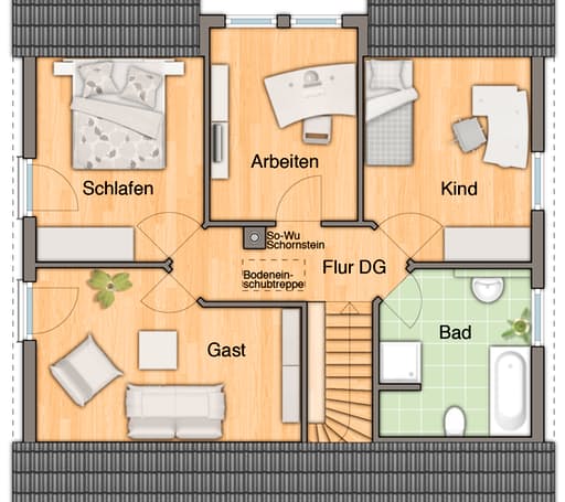 Flair 134 - Trend floor_plans 0