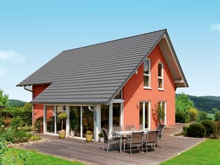 Fertighaus FLAIR 120 von FingerHaus, Satteldach-Klassiker Außenansicht 1
