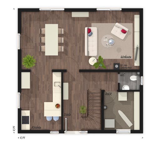Flair 124 Floorplan 1