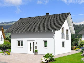 Massivhaus Flair 125 - Süd von Town & Country Haus Deutschland Schlüsselfertig ab 156590€, Außenansicht 1