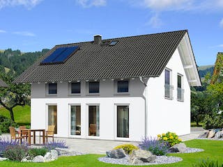 Massivhaus Flair 125 - Süd von Town & Country Haus Deutschland Schlüsselfertig ab 156590€, Außenansicht 2