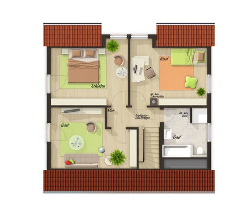 Flair 125 Trend Floorplan 1