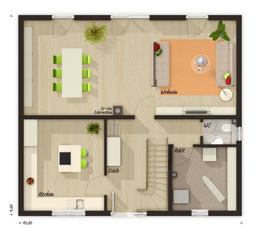 Flair 134 Trend Floorplan 1