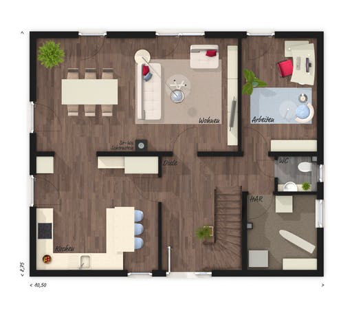 Flair 152 RE Floorplan 1