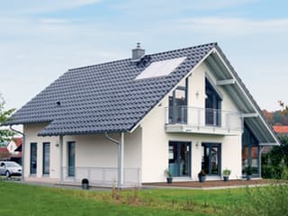 Fertighaus Flair 400 von FingerHaus, Satteldach-Klassiker Außenansicht 2
