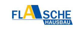 Flasche Hausbau logo