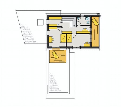 Fertighaus F150 - Kega von Fluck Holzbau Schlüsselfertig ab 400000€, Satteldach-Klassiker Grundriss 2