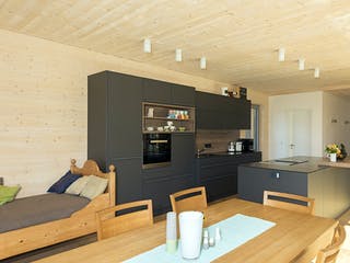 Fertighaus F150 - Kega von Fluck Holzbau Schlüsselfertig ab 400000€, Satteldach-Klassiker Innenansicht 2