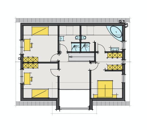 Fluck - F160 Floorplan 2