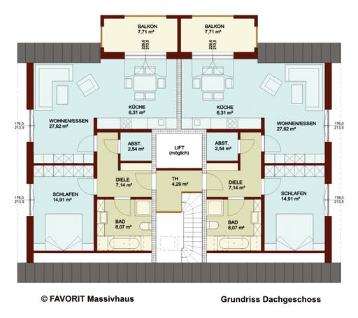 Grundrisse 3 Familienhaus - Test