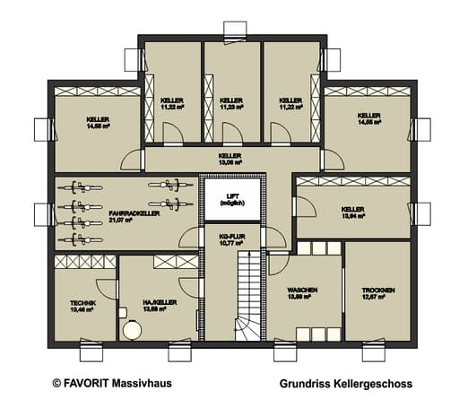 Grundrisse 5 Familienhaus - Test