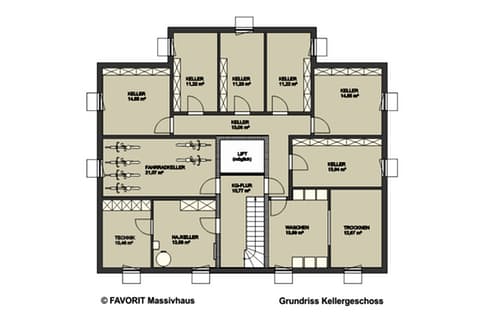 Grundriss Mehrfamilienhaus 5 Wohnungen - Test