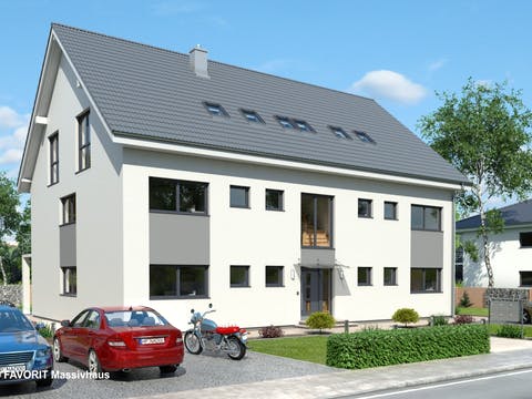 Mehrfamilienhaus FORMAT 6-484 von Favorit Massivhaus | Fertighaus.de