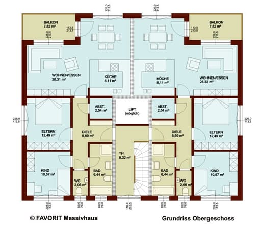 Mehrfamilienhaus Grundriss Beispiele - Mehrfamilienhaus Reinekeweg