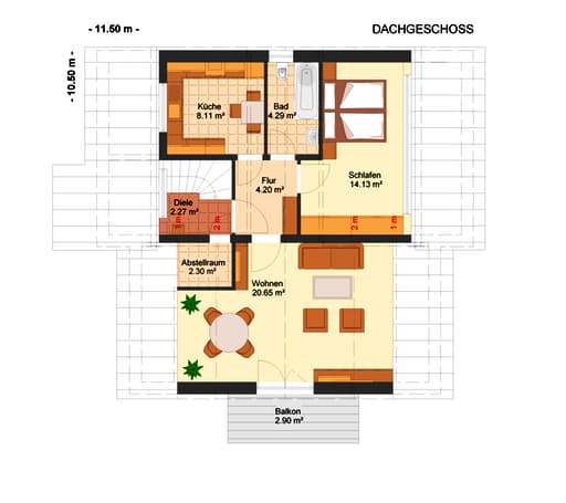 Fortuna 180 (Zweifam.-haus) floor_plans 0