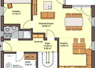 Fortuna Grundriss