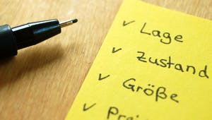 Checklistenzettel