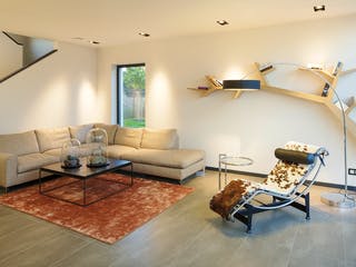 Fertighaus frame. - MH Köln von LUXHAUS, Cubushaus Innenansicht 1