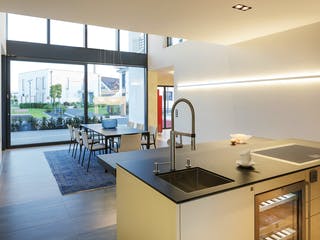 Fertighaus frame. - MH Köln von LUXHAUS, Cubushaus Innenansicht 8