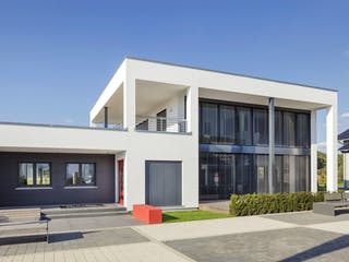 Fertighaus frame. - MH Köln von LUXHAUS, Cubushaus Außenansicht 1