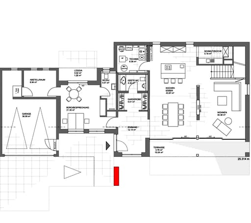 Frame Musterhaus Köln Floorplan 1