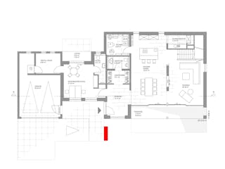 Fertighaus Musterhaus Köln von LUXHAUS, Cubushaus Grundriss 1