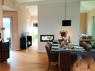 Fertighaus Typ 4 von Fricke Holzbau Schlüsselfertig ab 450000€, Bungalow Innenansicht 1