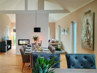 Fertighaus Typ 4 von Fricke Holzbau Schlüsselfertig ab 450000€, Bungalow Innenansicht 2