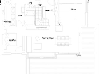 Fertighaus Fürth von Regnauer Hausbau Schlüsselfertig ab 462000€, Satteldach-Klassiker Grundriss 1