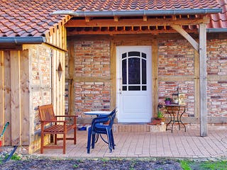 Fertighaus Kleines Fachwerkhaus von Fuhrberger Zimmerei Betriebsges. mbH, Fachwerk Außenansicht 7 Fertighaus Kleines Fachwerkhaus von Fuhrberger Zimmerei Betriebsges. mbH, Fachwerk Außenansicht 7