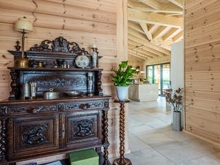 Blockhaus Am Oberrhein von Fullwood Wohnblockhaus Ausbauhaus ab 340000€, Bungalow Innenansicht 9