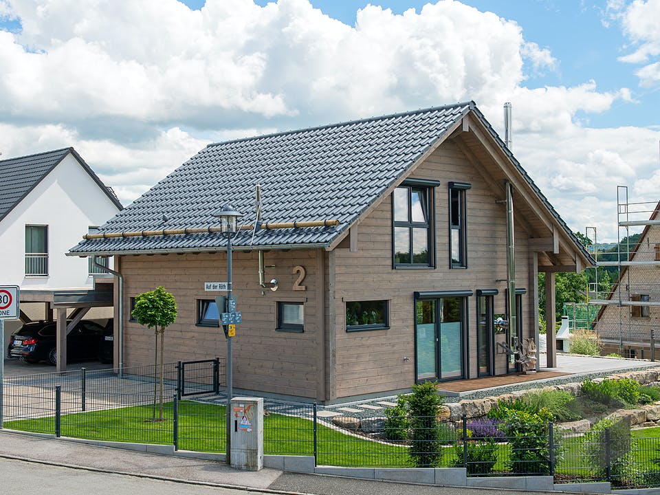 Auf der Röth von Fullwood Wohnblockhaus Außenansicht