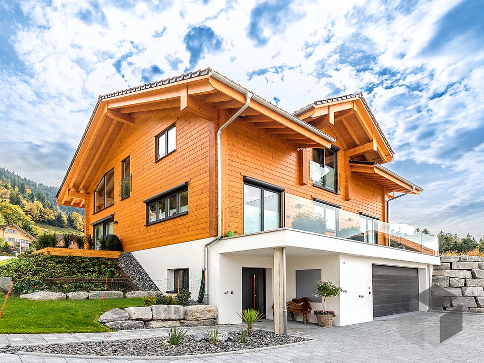 Entlebuch von Fullwood Wohnblockhaus Außenansicht
