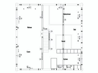 Blockhaus Entlebuch von Fullwood Wohnblockhaus Ausbauhaus ab 300000€, Blockhaus Grundriss 1
