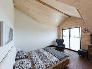 Blockhaus Entlebuch von Fullwood Wohnblockhaus Ausbauhaus ab 300000€, Blockhaus Innenansicht 14